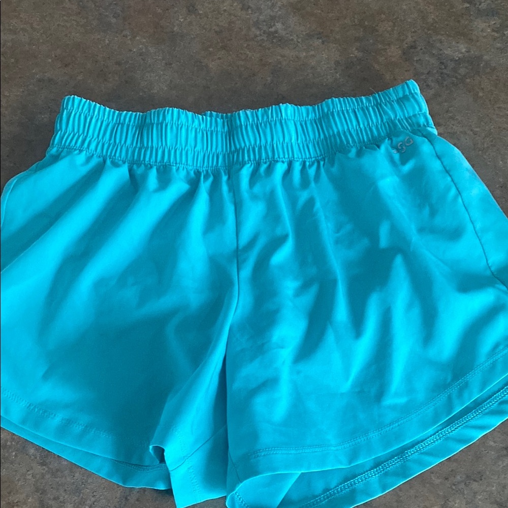 Kid’s Turquoise Athletic Shorts
